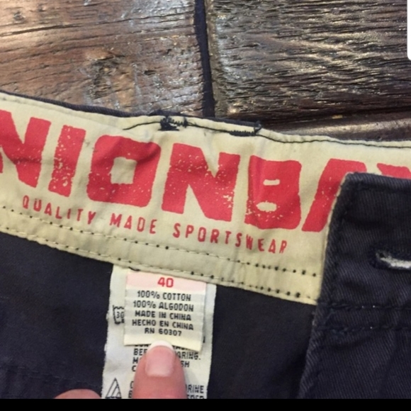 UNIONBAY Navy Cargo Shorts - Picture 5 of 6